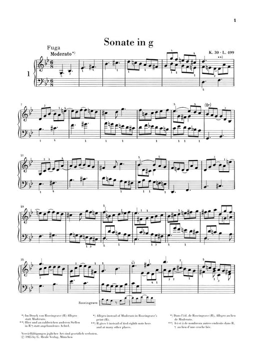 Selected Piano Sonatas - Volume I Piano Solo 斯卡拉第‧多梅尼科 鋼琴 奏鳴曲 亨乐版 | 小雅音樂 Hsiaoya Music