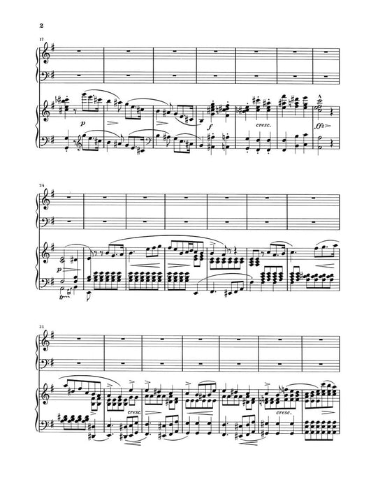 Concerto for Piano and Orchestra E minor Op. 11, No. 1 2 Pianos, 4 Hands 蕭邦 協奏曲 管弦樂團 雙鋼琴 亨乐版 | 小雅音樂 Hsiaoya Music