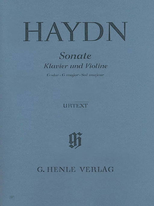 Sonata for Piano and Violin in G Major Hob. XV:32 海頓 奏鳴曲 小提琴(含鋼琴伴奏) 亨乐版 | 小雅音樂 Hsiaoya Music