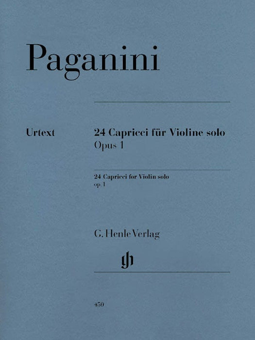 24 Capricci Op. 1 Violin Solo 小提琴 亨乐版 | 小雅音樂 Hsiaoya Music