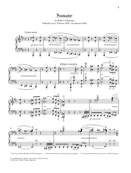 Piano Sonata in B minor Revised Edition 李斯特 奏鳴曲 鋼琴 亨乐版 | 小雅音樂 Hsiaoya Music