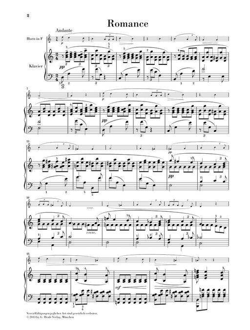 Romance for Horn and Piano 斯克里亞賓 浪漫曲 法國號(含鋼琴伴奏) 亨乐版 | 小雅音樂 Hsiaoya Music