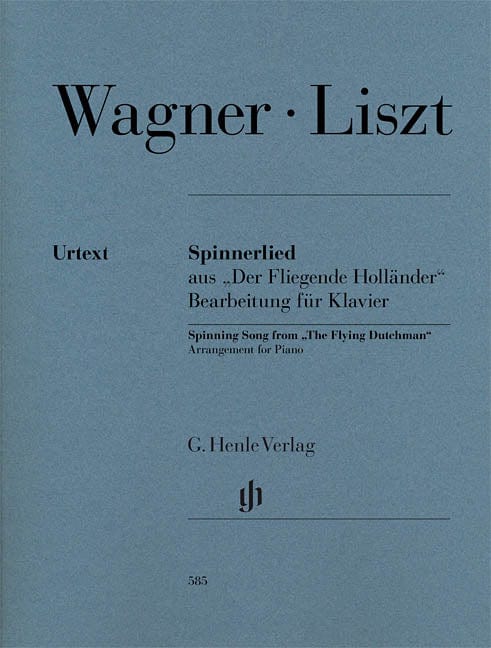 Spinning Song from The Flying Dutchman (Richard Wagner) Arrangement for Piano 李斯特 漂泊的荷蘭人 編曲鋼琴 鋼琴 亨乐版 | 小雅音樂 Hsiaoya Music