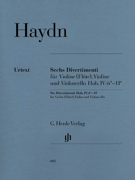 6 Divertimenti Hob.IV:6-11 String Trio 海頓 弦樂三重奏 亨乐版 | 小雅音樂 Hsiaoya Music