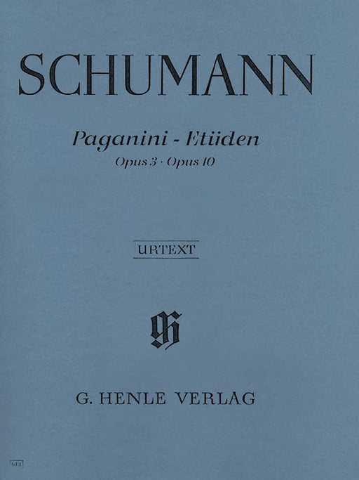 Paganini Studies, Op. 3 and Op. 10 Piano Solo 舒曼‧羅伯特 鋼琴 鋼琴 亨乐版 | 小雅音樂 Hsiaoya Music