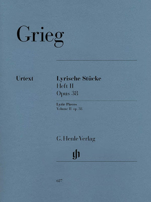 Lyric Pieces, Volume II Op. 38 Piano Solo 葛利格 抒情鋼琴小品(二) 亨乐版 | 小雅音樂 Hsiaoya Music
