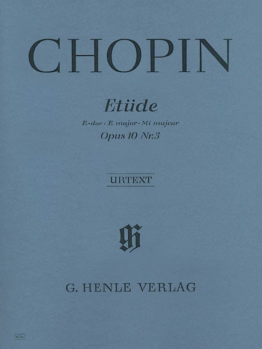 Etude in E Major Op. 10, No. 3 Piano Solo 蕭邦 練習曲 鋼琴 亨乐版 | 小雅音樂 Hsiaoya Music