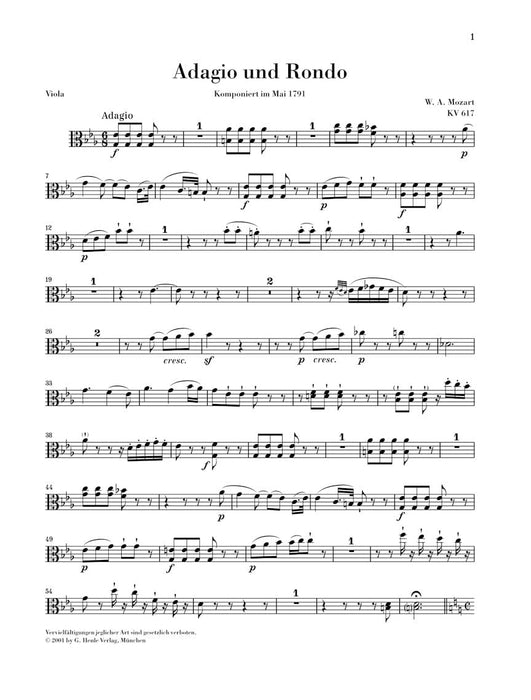 Adagio and Rondo K617 莫札特 慢板 迴旋曲 亨乐版 | 小雅音樂 Hsiaoya Music