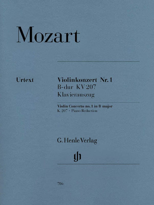 Concerto No. 1 in B Flat Major K207 Violin and Piano Reduction 莫札特 協奏曲 小提琴(含鋼琴伴奏) 亨乐版 | 小雅音樂 Hsiaoya Music