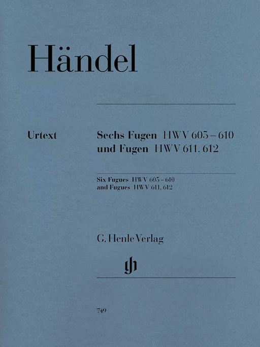 6 Fugues HWV 605-610 and Fugues HWV 611 and 612 Piano Solo 鋼琴 復格曲 亨乐版 | 小雅音樂 Hsiaoya Music