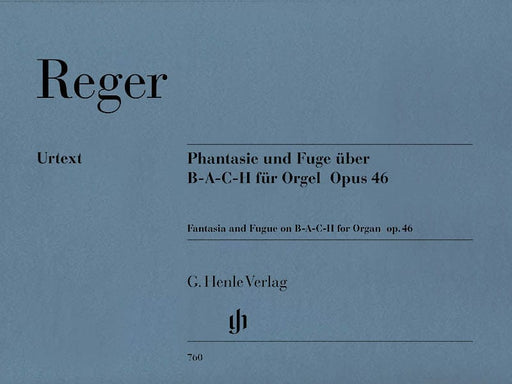 Fantasie and Fugue on B-A-C-H Op. 46 Organ Solo 雷格馬克斯 管風琴 復格曲 幻想曲 亨乐版 | 小雅音樂 Hsiaoya Music