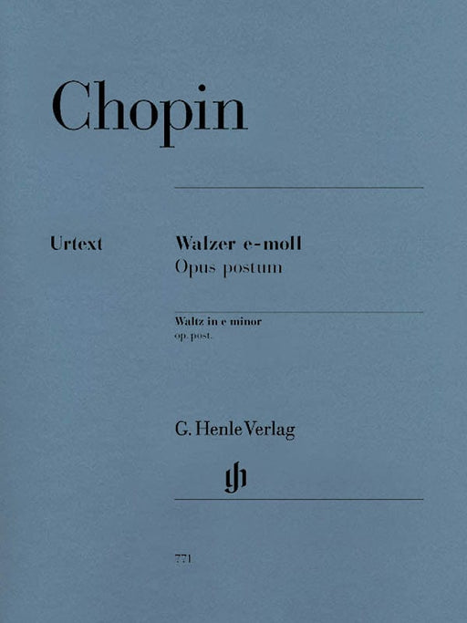 Waltz in E minor Op. Posth. Piano Solo 蕭邦 圓舞曲 鋼琴 亨乐版 | 小雅音樂 Hsiaoya Music