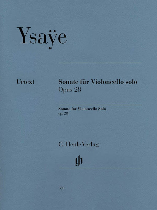 Sonata for Violoncello Solo Op. 28 奏鳴曲大提琴 亨乐版 | 小雅音樂 Hsiaoya Music
