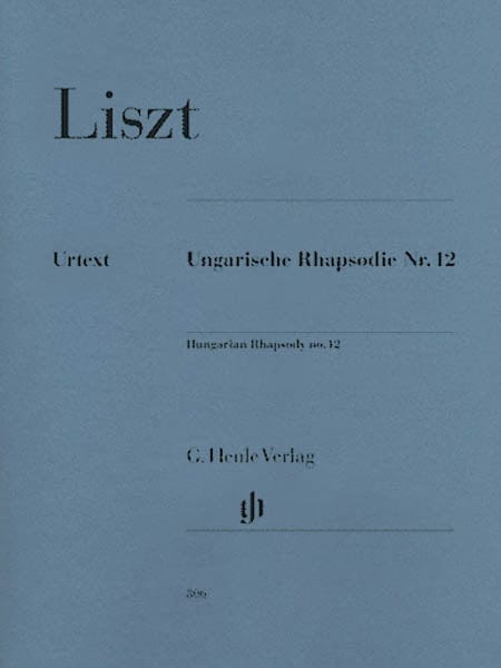 Hungarian Rhapsody No. 12 for Solo Piano 李斯特 匈牙利狂想曲 鋼琴 亨乐版 | 小雅音樂 Hsiaoya Music