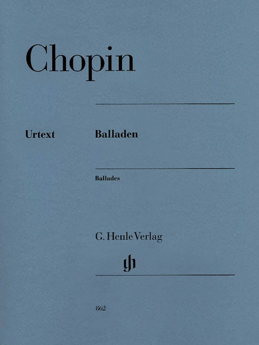 Frederic Chopin - Ballades Piano Solo 蕭邦 鋼琴 敘事曲 亨乐版 | 小雅音樂 Hsiaoya Music
