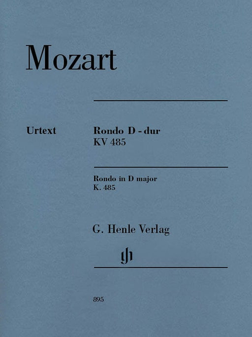 Wolfgang Amadeus Mozart - Rondo in D Major K. 485 Piano Solo 莫札特 迴旋曲 鋼琴 亨乐版 | 小雅音樂 Hsiaoya Music