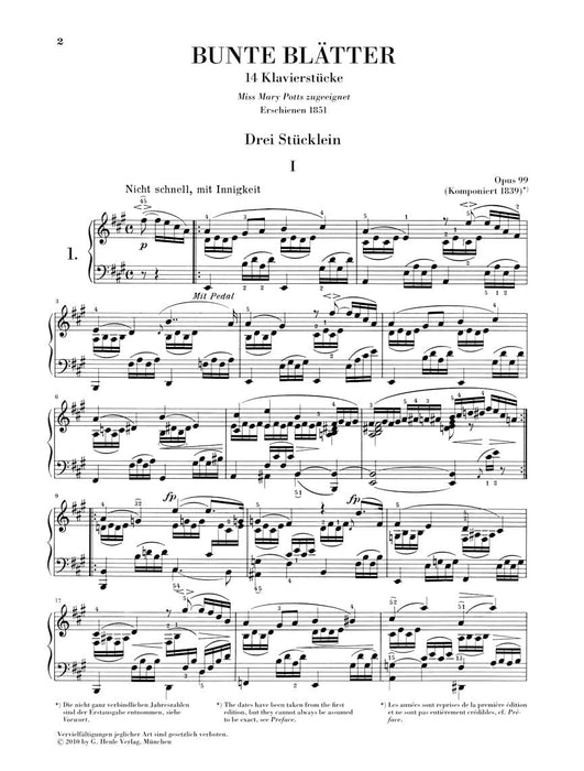 Complete Piano Works - Volume 6 Softcover 舒曼‧羅伯特 鋼琴 亨乐版 | 小雅音樂 Hsiaoya Music