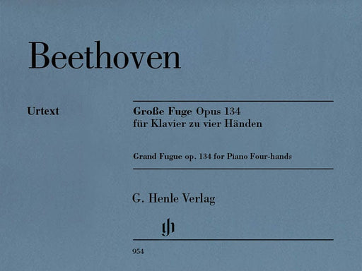 Grand Fugue, Op. 134 Piano, 4 Hands 貝多芬 復格曲 鋼琴 四手聯彈(含以上) 亨乐版 | 小雅音樂 Hsiaoya Music