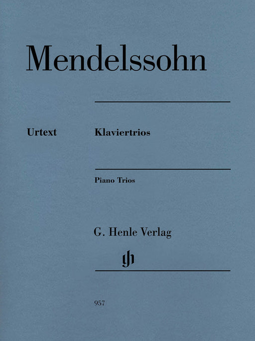 Piano Trios Mendelssohn 孟德爾頌 鋼琴三重奏 亨乐版 | 小雅音樂 Hsiaoya Music
