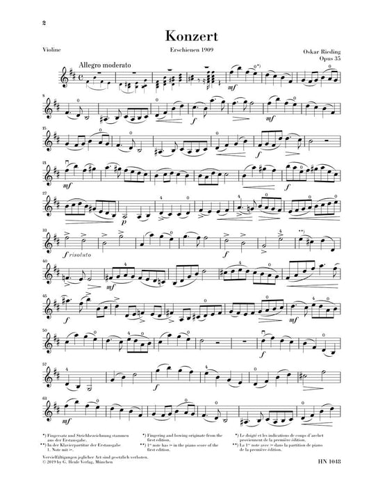 Violin Concerto in B Minor, Op. 35 Violin and Piano Reduction 協奏曲 小提琴(含鋼琴伴奏) 亨乐版 | 小雅音樂 Hsiaoya Music