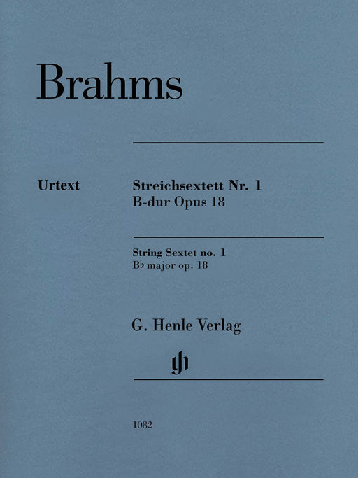 String Sextet No. 1 in B-flat Major, Op. 18 Parts 布拉姆斯 六重奏 大型室內樂 亨乐版 | 小雅音樂 Hsiaoya Music