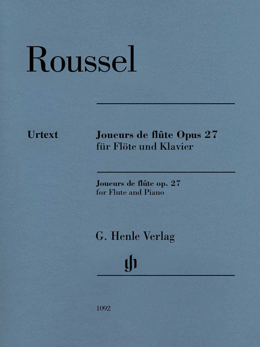 Joueurs de Flute, Op. 27 Flute and Piano 盧賽爾 吹笛人 亨乐版 | 小雅音樂 Hsiaoya Music
