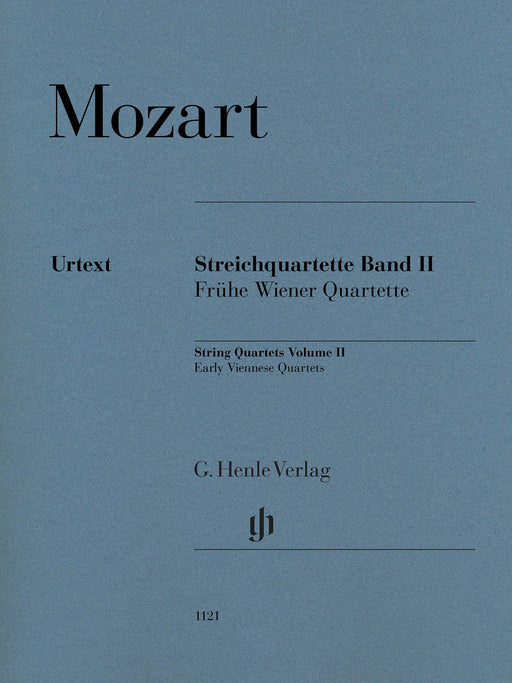 String Quartets Volume 2 (Early Viennese Quartets) Set of Parts 莫札特 弦樂四重奏 亨乐版 | 小雅音樂 Hsiaoya Music