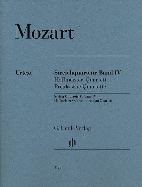 String Quartets Volume Iv (4) 莫札特 弦樂四重奏 亨乐版 | 小雅音樂 Hsiaoya Music