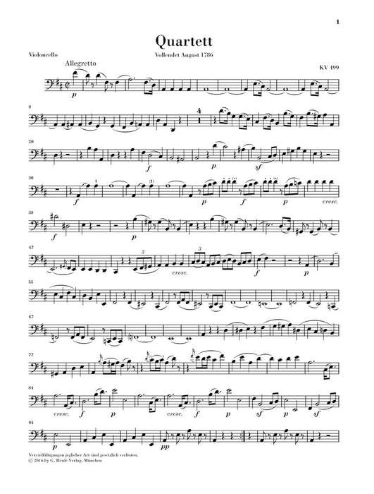 String Quartets Volume Iv (4) 莫札特 弦樂四重奏 亨乐版 | 小雅音樂 Hsiaoya Music