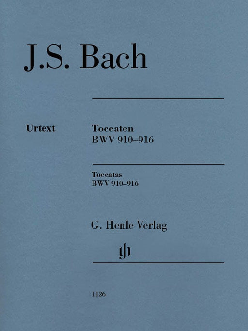Toccatas BWV 910-916 Edition Without Fingering 巴赫‧約翰瑟巴斯提安 觸技曲 鋼琴 亨乐版 | 小雅音樂 Hsiaoya Music