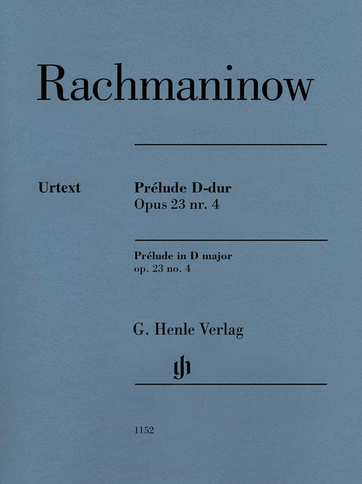 Prélude in D Major Op. 23 No. 4 拉赫瑪尼諾夫 鋼琴 亨乐版 | 小雅音樂 Hsiaoya Music