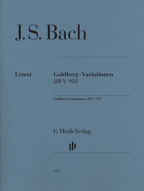 Goldberg Variations BWV 988 Edition Without Fingering 巴赫‧約翰瑟巴斯提安 郭德堡變奏曲 鋼琴 亨乐版 | 小雅音樂 Hsiaoya Music