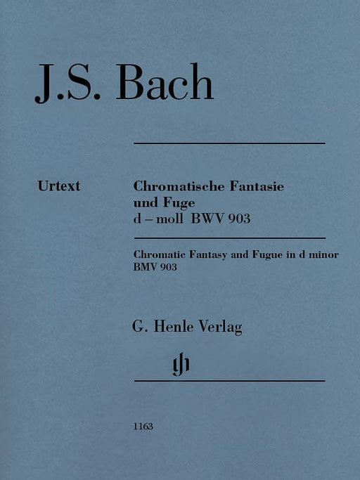 Chromatic Fantasy and Fugue in D Minor BWV 903 and 903a Edition Without Fingering 巴赫‧約翰瑟巴斯提安 幻想曲 復格曲 半音階幻想曲 鋼琴 亨乐版 | 小雅音樂 Hsiaoya Music