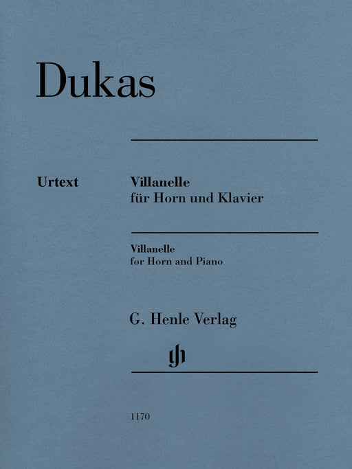 Paul Dukas - Villanelle for Horn and Piano 法國號(含鋼琴伴奏) 亨乐版 | 小雅音樂 Hsiaoya Music