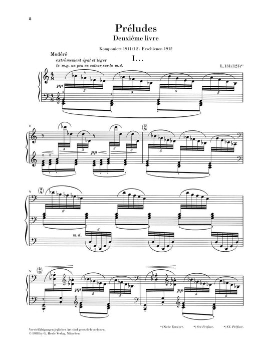 Piano Works Volume 3 Softcover 德布西 鋼琴 亨乐版 | 小雅音樂 Hsiaoya Music