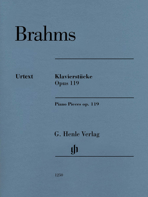 Piano Pieces Op. 119 Revised Edition 布拉姆斯 鋼琴 小品 亨乐版 | 小雅音樂 Hsiaoya Music