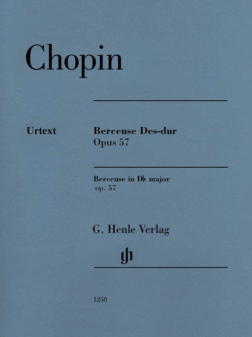 Berceuse in D-flat Major, Op. 57 Revised Edition 蕭邦 搖籃曲 鋼琴 亨乐版 | 小雅音樂 Hsiaoya Music