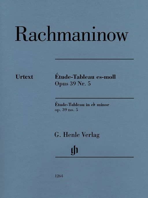 Étude-Tableau in E-flat minor, Op. 39 No. 5 Piano Solo 拉赫瑪尼諾夫 音畫練習曲 鋼琴 亨乐版 | 小雅音樂 Hsiaoya Music