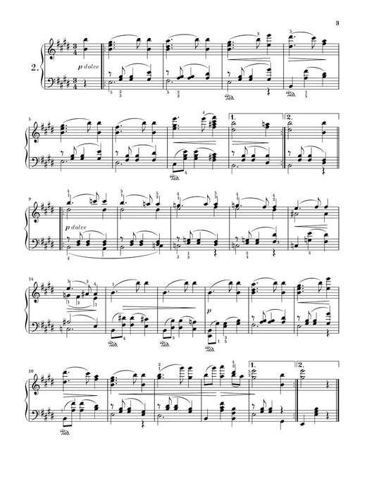 Waltzes Op. 39 Simplified Arrangement by Brahms 布拉姆斯 編曲 鋼琴 亨乐版 | 小雅音樂 Hsiaoya Music