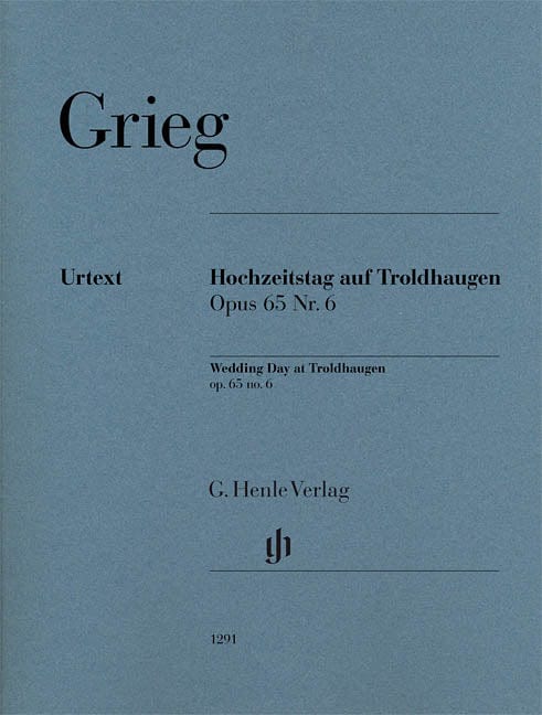 Wedding Day at Troldhaugen, Op. 65 No. 6 Piano Solo 葛利格 鋼琴 亨乐版 | 小雅音樂 Hsiaoya Music