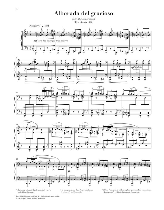 Alborada del gracioso 拉威爾‧摩利斯 鋼琴 亨乐版 | 小雅音樂 Hsiaoya Music