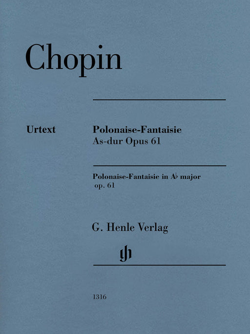 Polonaise-Fantaisie A-flat Major Op. 61 Edition with Fingering 蕭邦 鋼琴 亨乐版 | 小雅音樂 Hsiaoya Music