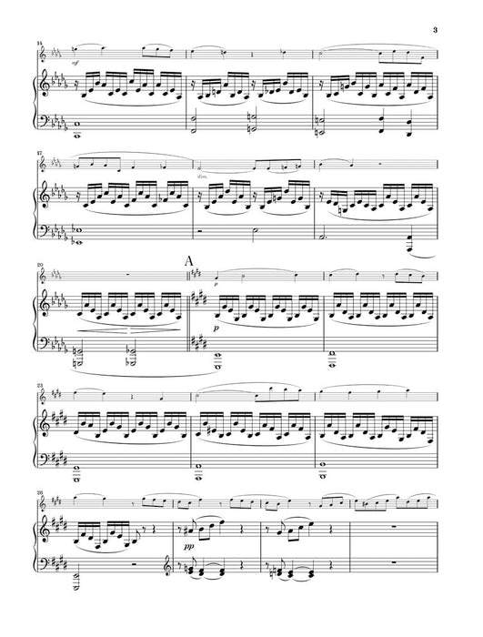 Romance in D-Flat Major, Op. 37 Flute and Piano 聖桑斯 浪漫曲 長笛(含鋼琴伴奏) 亨乐版 | 小雅音樂 Hsiaoya Music