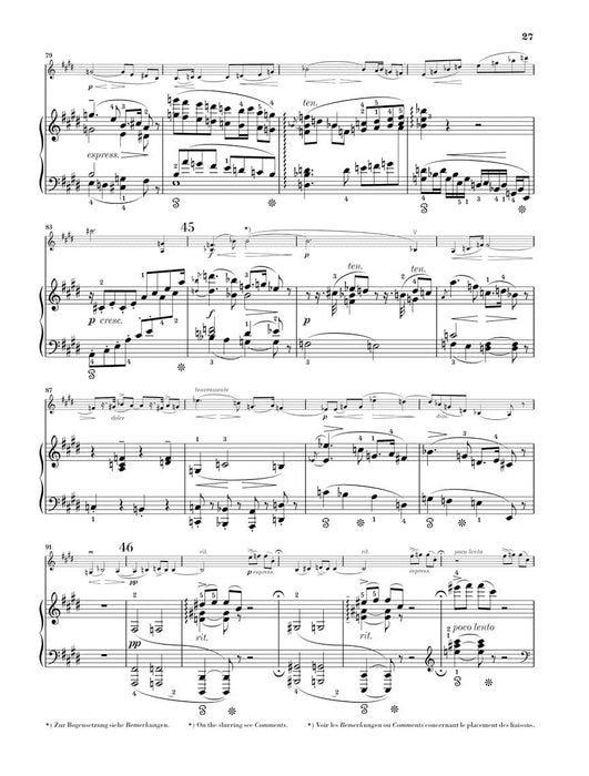 Violin Sonata, Op. 82 艾爾加 奏鳴曲 小提琴(含鋼琴伴奏) 亨乐版 | 小雅音樂 Hsiaoya Music