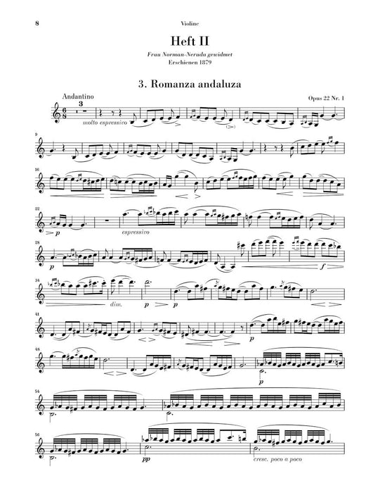 Spanish Dances Violin and Piano 小提琴 鋼琴 西班牙舞曲 小提琴(含鋼琴伴奏) 亨乐版 | 小雅音樂 Hsiaoya Music