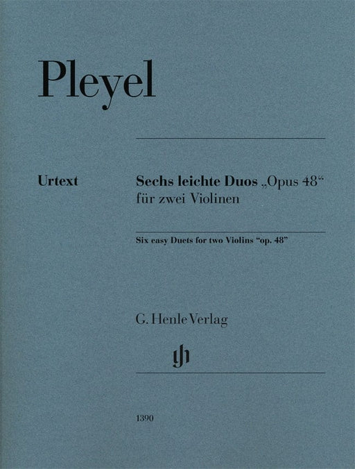 6 Duets for 2 Violins, Op. 48 普雷耶爾 小提琴二重奏 亨乐版 | 小雅音樂 Hsiaoya Music