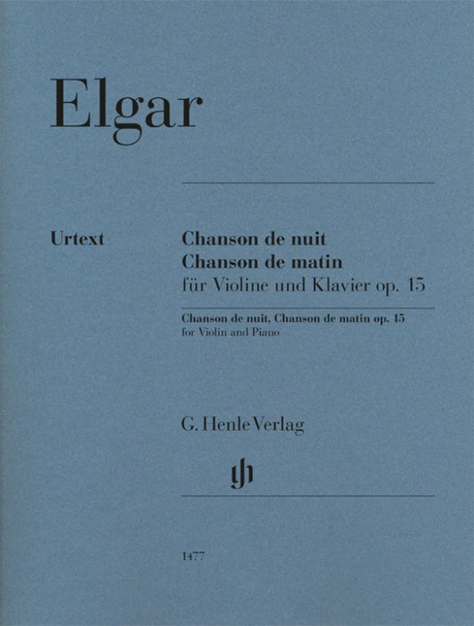 Chanson De Nuit, Chanson De Matin Op. 15 Violin and Piano 艾爾加 小提琴鋼琴 | 小雅音樂 Hsiaoya Music