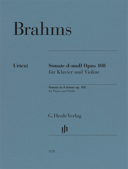Violin Sonata D Minor Op 108 for Violin and Piano 布拉姆斯 小提琴奏鳴曲d小調 | 小雅音樂 Hsiaoya Music