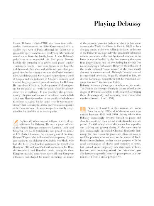 Debussy: At the Piano 9 Well-Known Original Pieces in Progressive Order 德布西 鋼琴 小品 亨乐版 | 小雅音樂 Hsiaoya Music