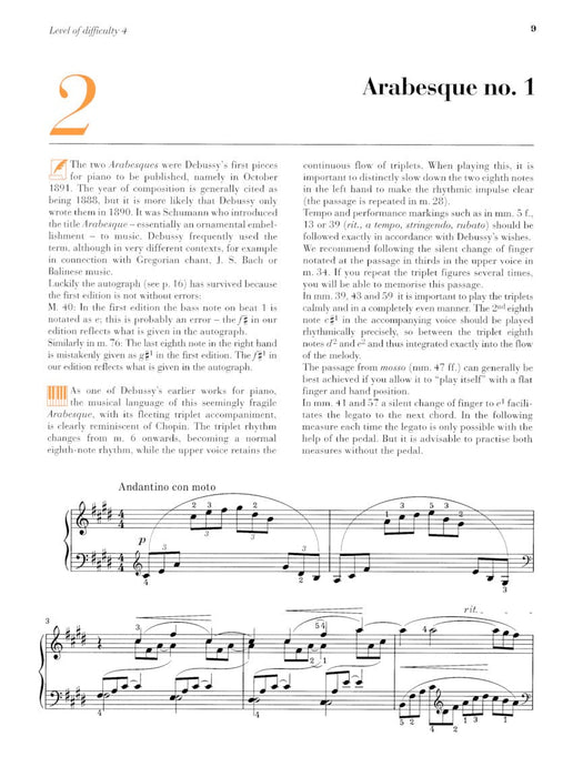 Debussy: At the Piano 9 Well-Known Original Pieces in Progressive Order 德布西 鋼琴 小品 亨乐版 | 小雅音樂 Hsiaoya Music